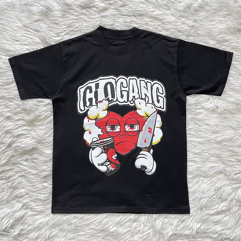 Glo Gang Boyz Worldwide T-shirt à manches courtes imprimé dessin animé