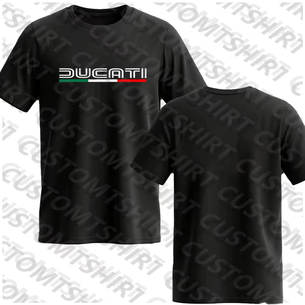 T-shirt d'été décontracté, nouveau, édition limitée, classique, rétro, avec Logo Ducatis Corse, grap
