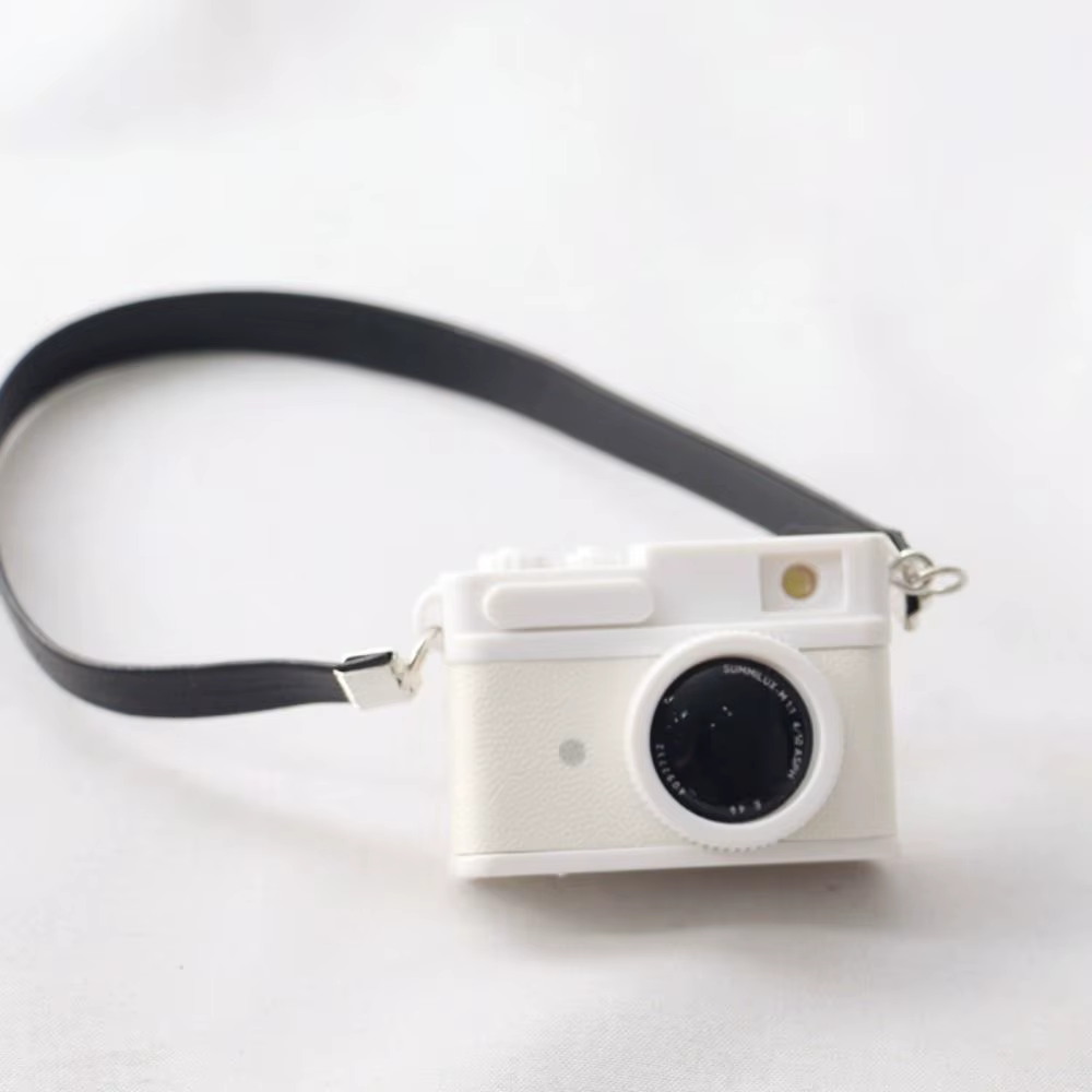 Accessoires de poupée OB11, jeu de Simulation, caméra de Simulation mignonne, lampe Flash Witn, joue