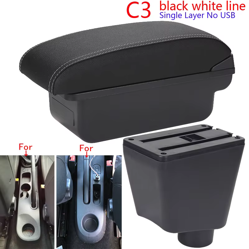 Accoudoir de voiture pour Renault Clio 4, Captur Clio 3 III IV, boîte d'accoudoir de voiture, pièces