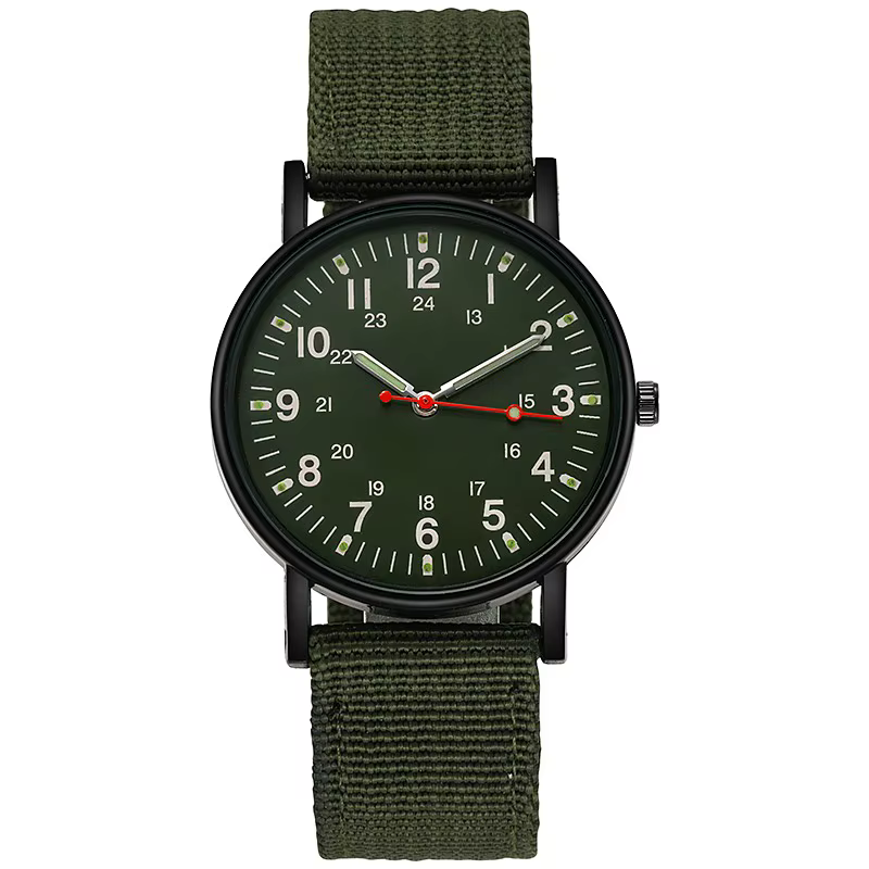 Montre à quartz étanche pour homme, mains shoes, horloge masculine, grand cadran, montre-bracelet, m