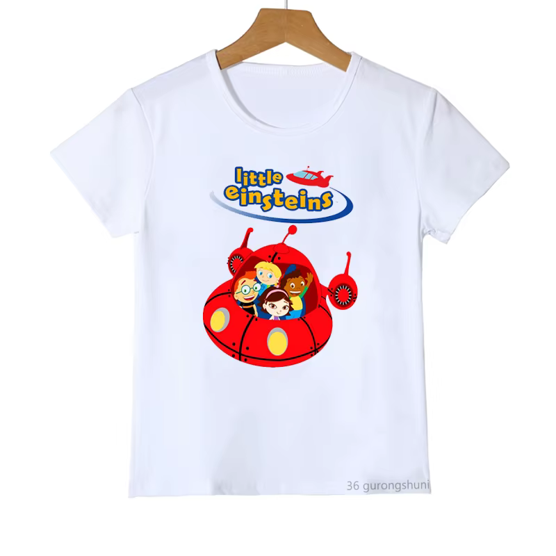 Drôle Little Einsteins T-Shirt juin Quincy T-Shirt Anime vêtements dessin animé impression enfants v