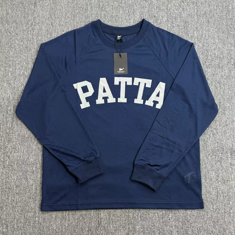 T-shirt Patta, mode streetwear, hauts respirants en maille pour hommes et femmes, t-shirts à manches
