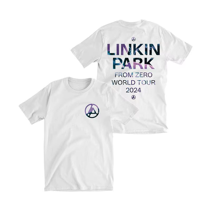 Nouveaux T-shirts à manches courtes style graffiti rétro américain pour hommes et femmes, en coton p