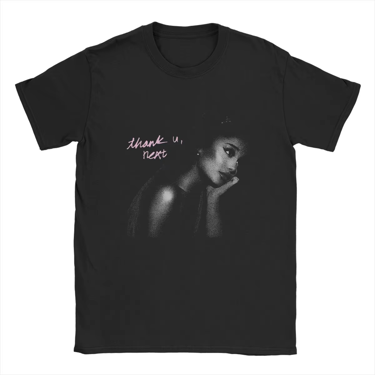 T-Shirt à Manches Courtes et Col Rond pour Homme, 100% Coton, avec Musique, Remerciement, Cadeau