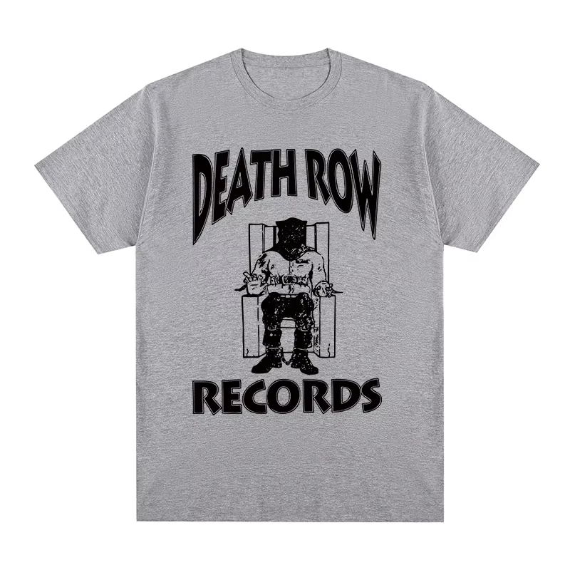 NucleoDeath Records Tupac 2pac Dre R.biosP-T-shirt d'été en coton pour hommes, nouvelle volatilité, 