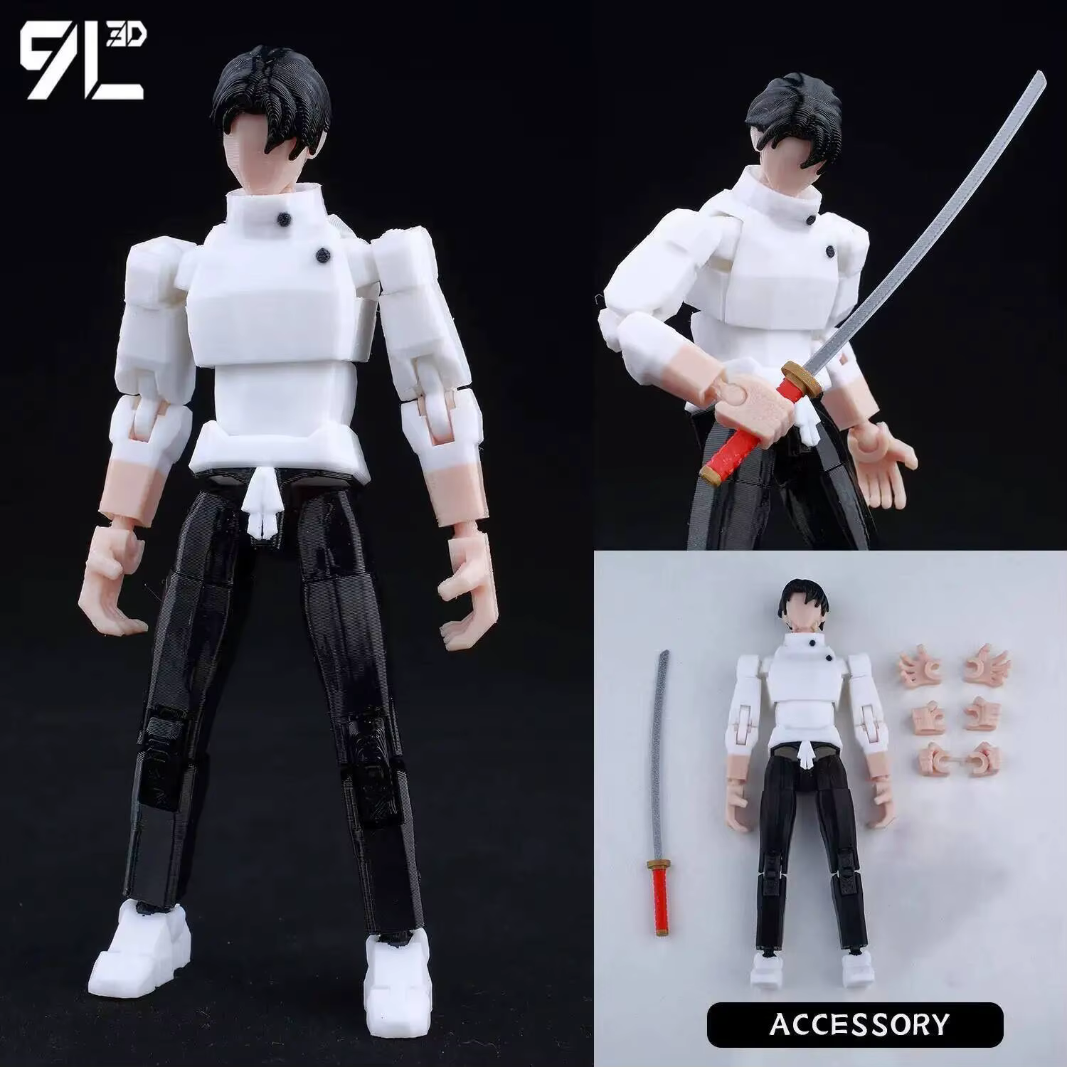 ​ 9L3D Lucky13 Gojo Sukuna Jujutsu Fushiguro Toji Gojo Satoru figurine Dummy13 T13 jouets à collecti