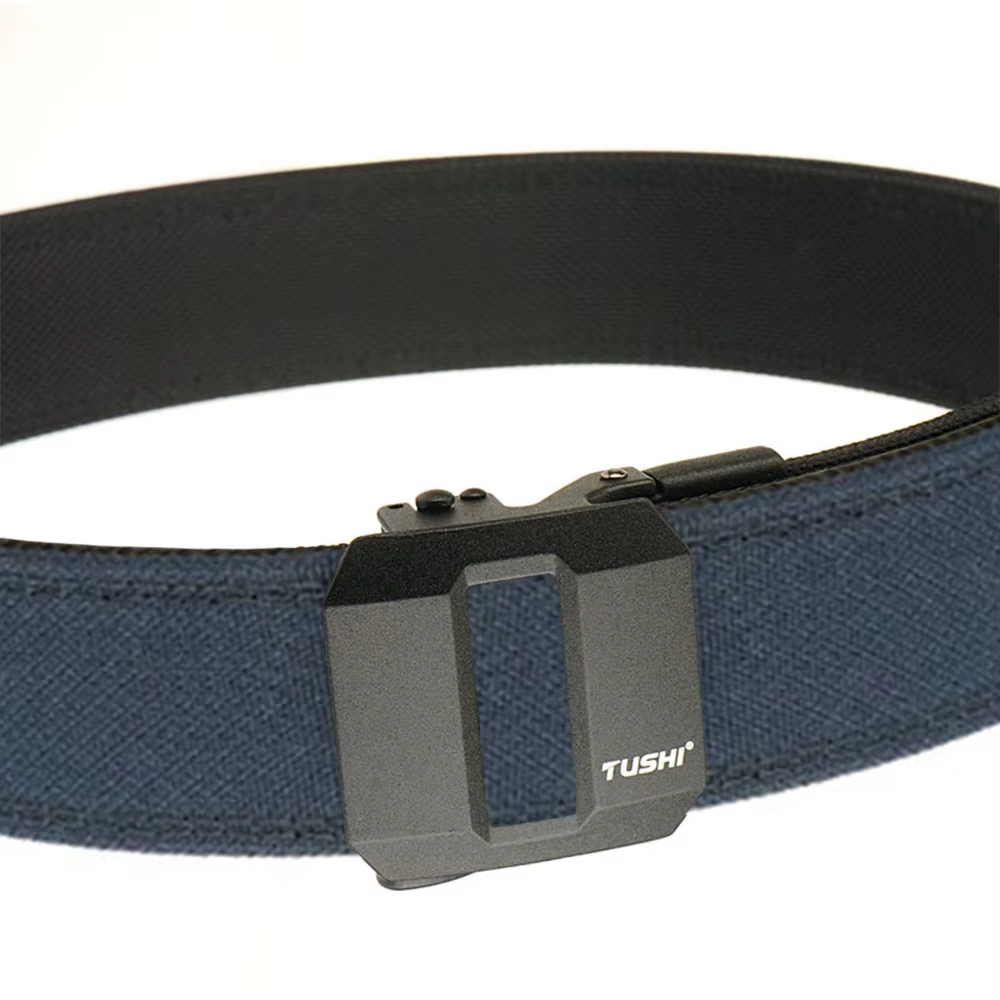 TUSHI ceinture tactique dure pour hommes boucle automatique en métal IPSC pistolet ceinture 1100D Ny