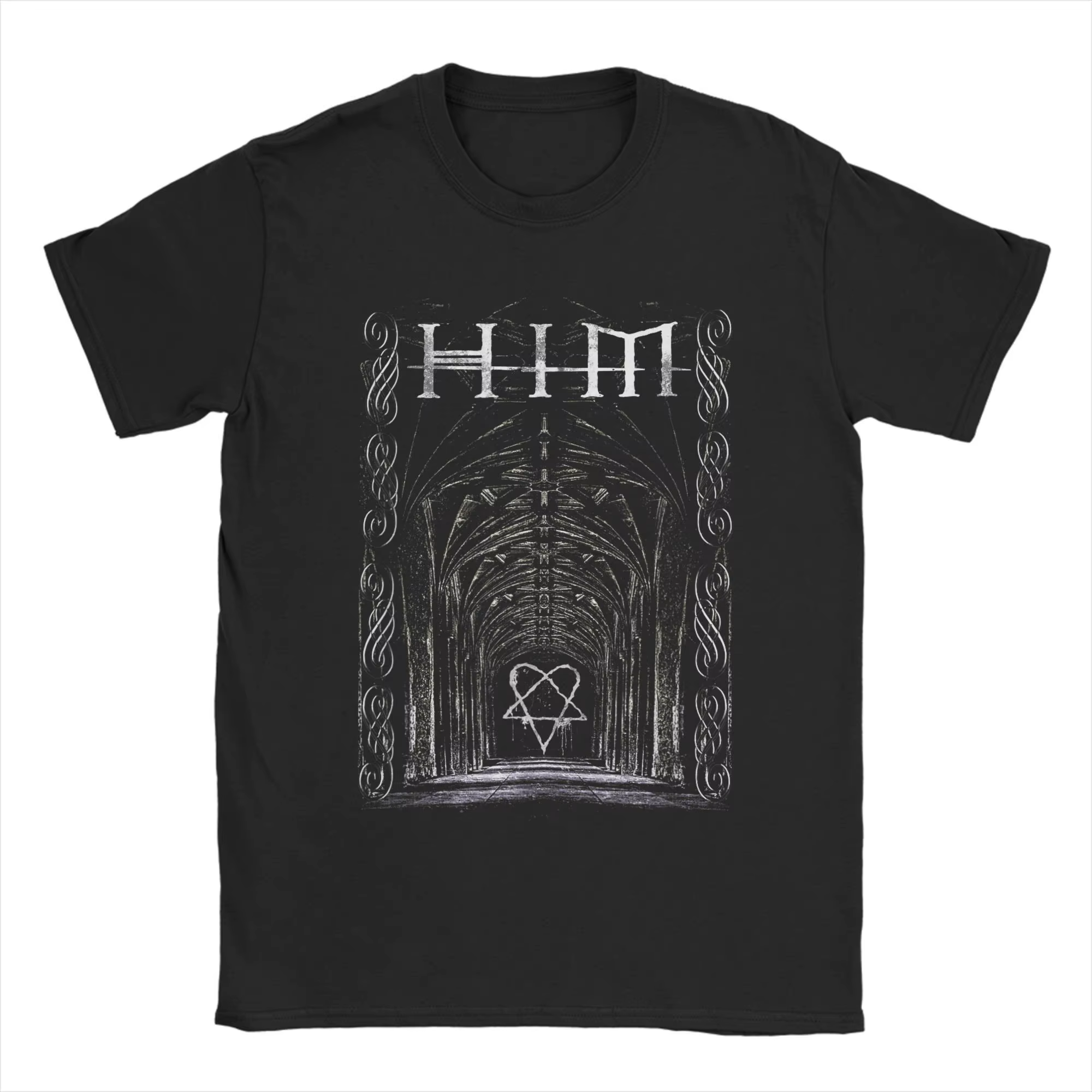 Harajuku T-Shirt Ville Valo Arch Him bande coton T-Shirts mode T-Shirt pour homme été esthétique imp