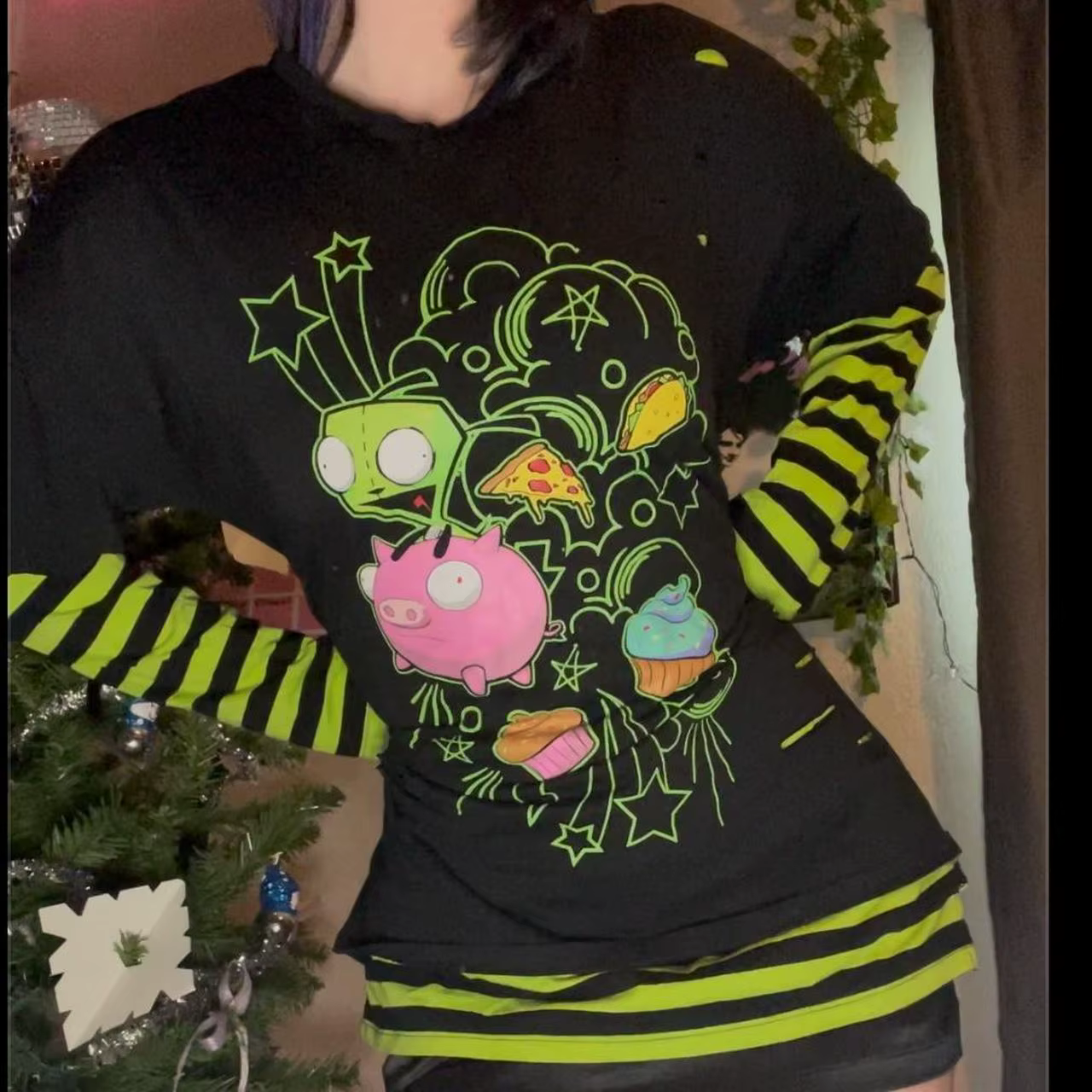 Grunge vêtements Y2k hauts t-shir t-shirt pour femmes T-shirts graphiques Y2k haut femme vêtements E