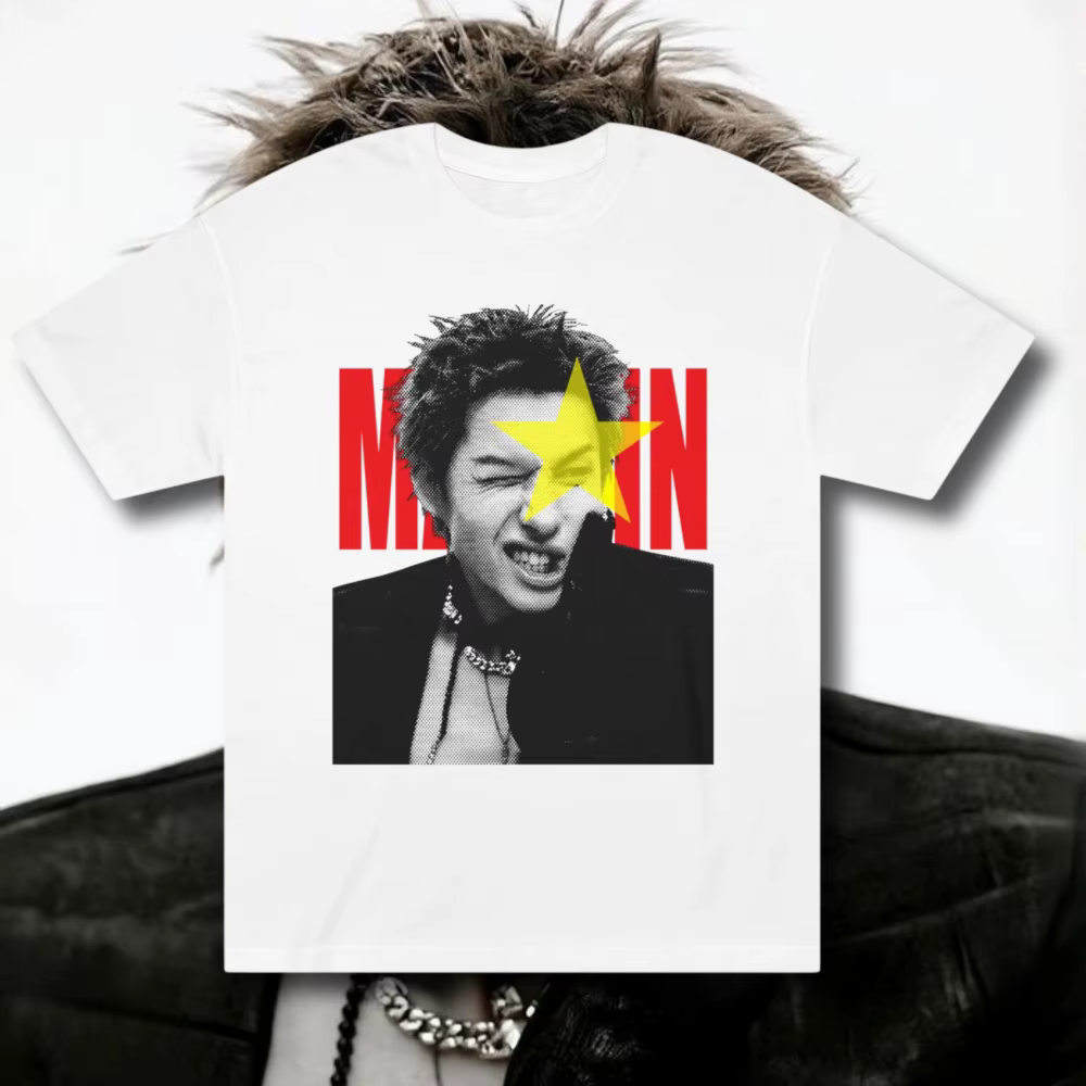T-shirt Martin Cortis Kpop, musique pop coréenne, t-shirt ample, coupe oversize, imprimé graphique, 