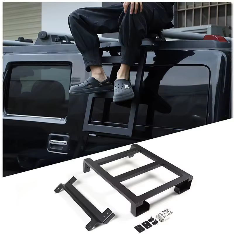 Échelle de toit en alliage d'aluminium pour Hummer H2 2003-2009, accessoires de modification automob