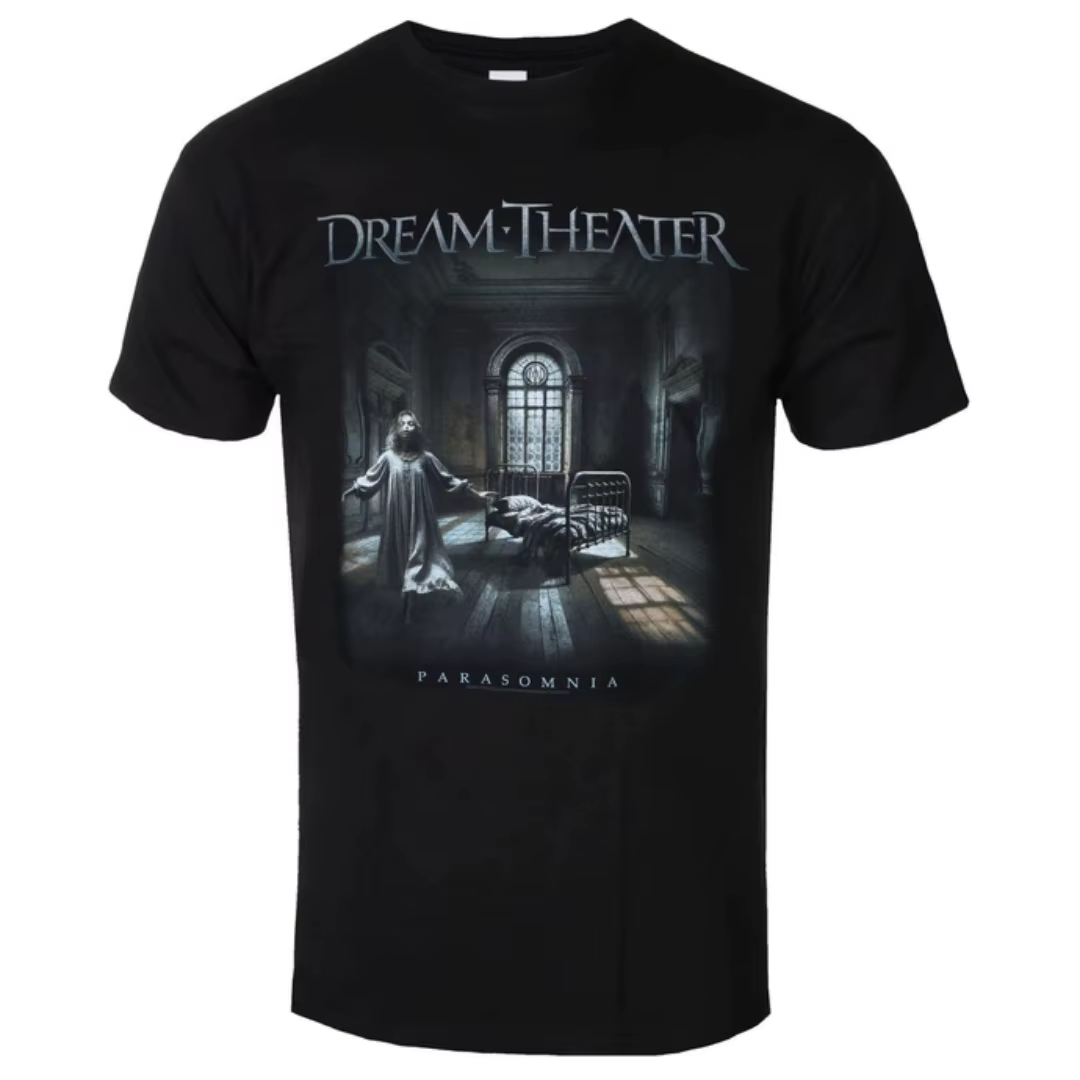 DREAM THEATER - T-shirt décontracté et tendance avec impression PARASOMNIA, T-shirt en coton, T-shir