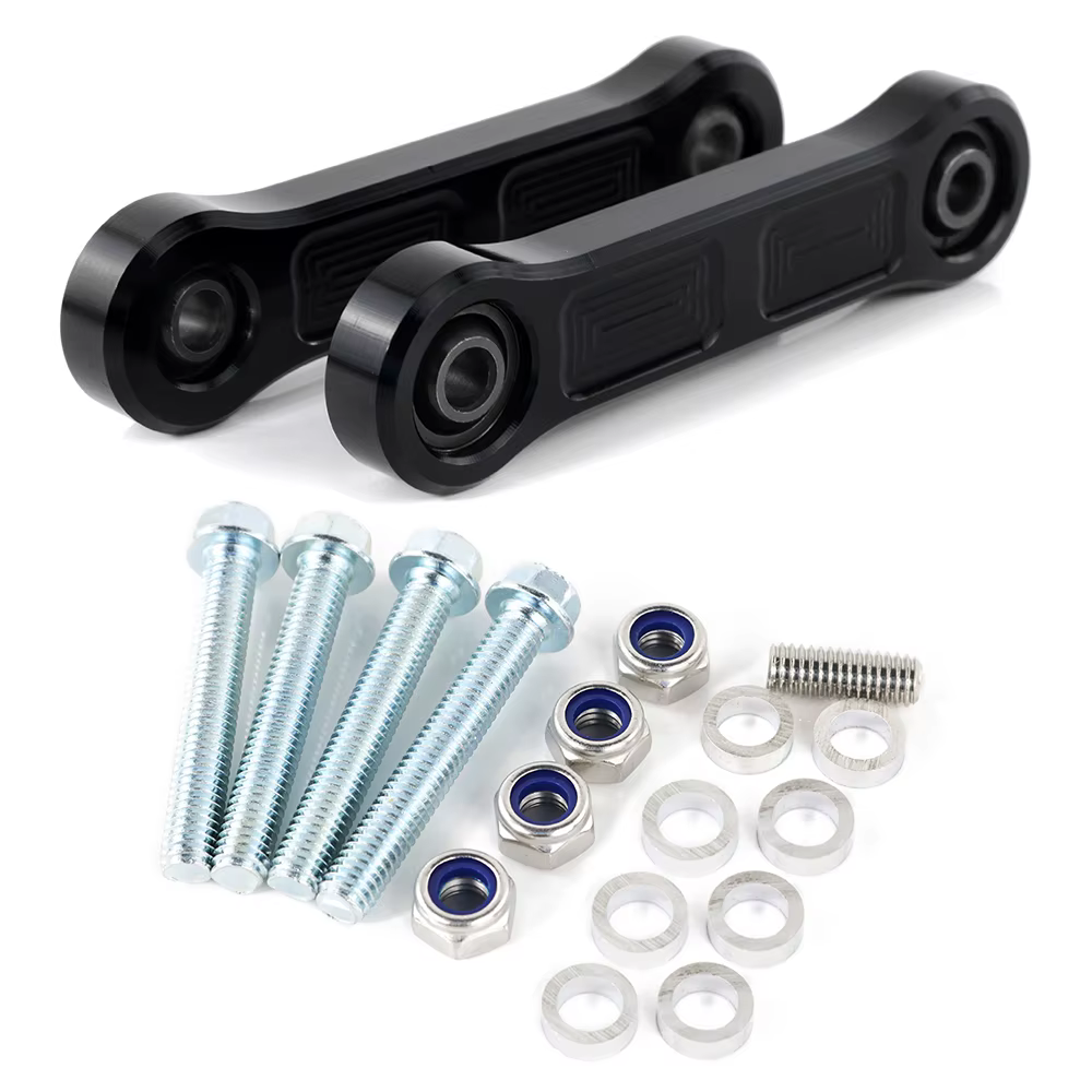 Accessoires de moto, maillons d'extrémité de barre stabilisatrice, billette en aluminium adapté pour