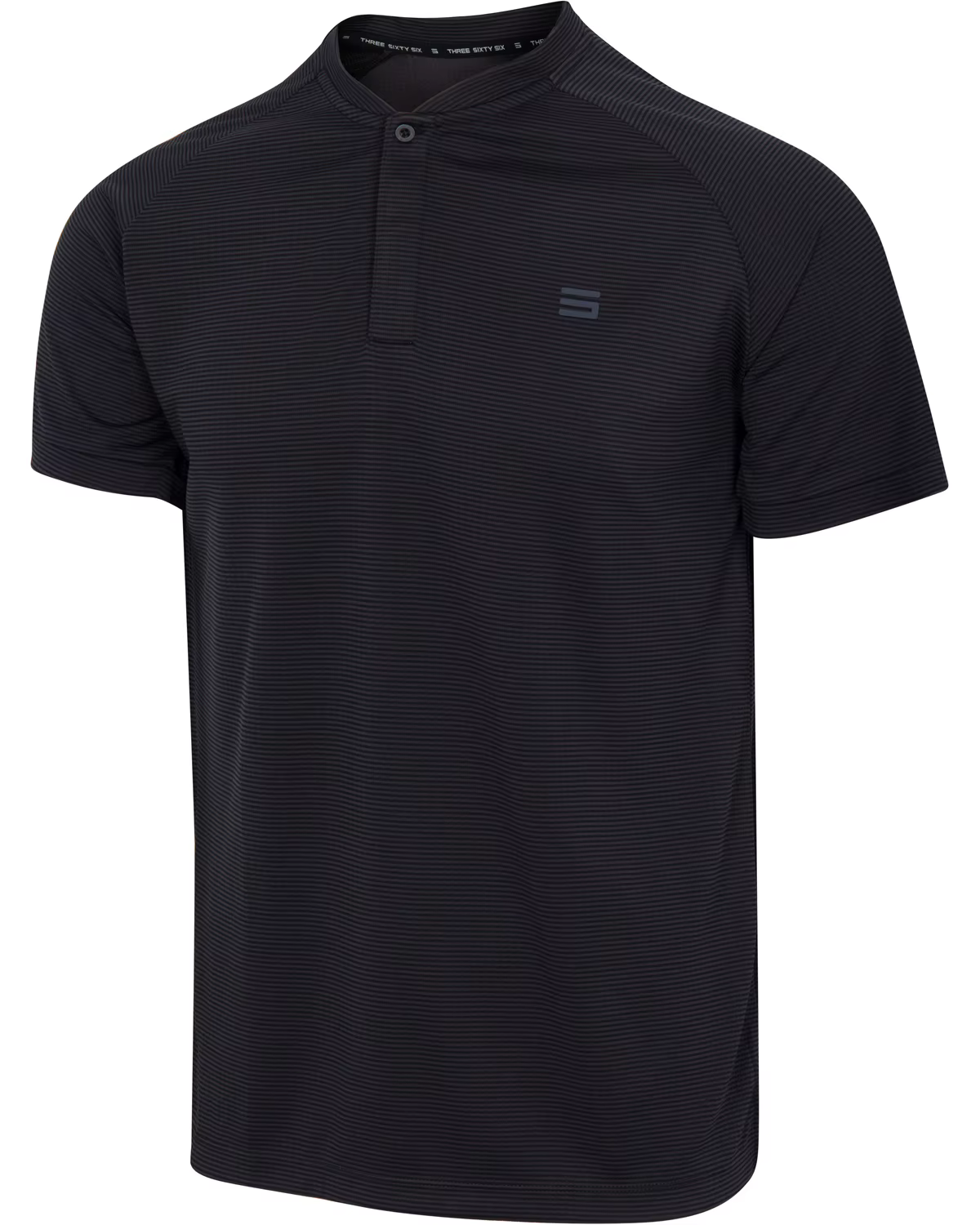 Chemises de golf sans col Three Sixty Six – Polo décontracté à manches courtes pour hommes, léger et