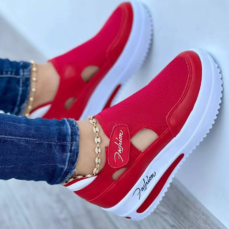 Baskets rouges femmes chaussures femme chaussures de Tennis chaussure en toile femme chaussures déco