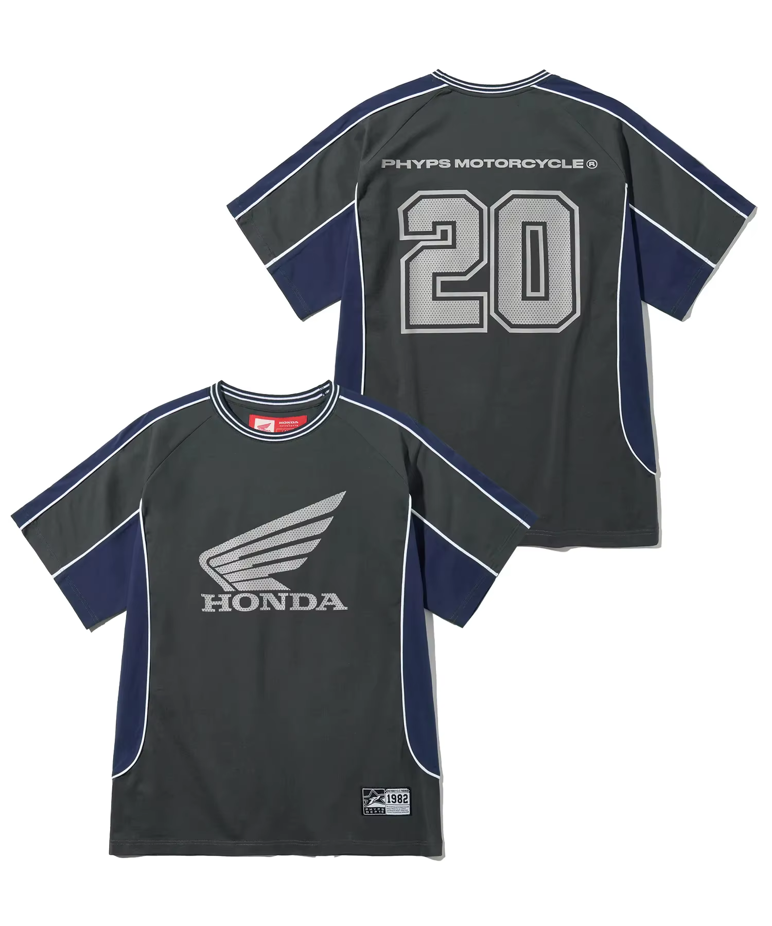 T-shirt respirant de l'équipe Honda Racing, haut d'été à manches courtes à séchage rapide, vêtements