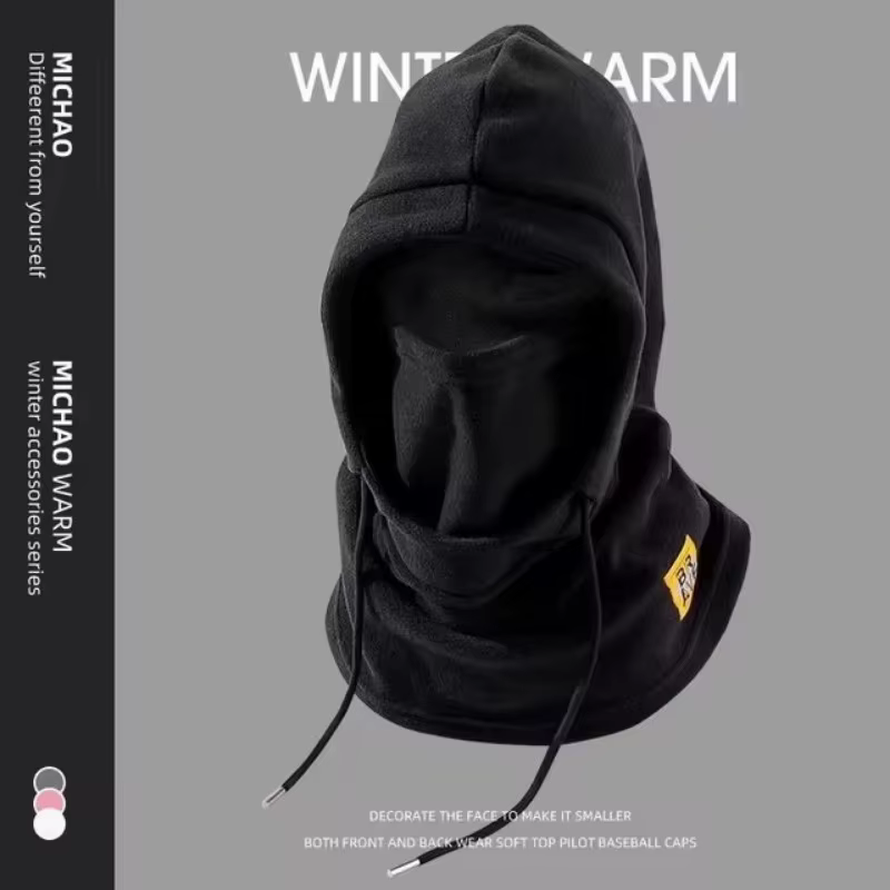 Chauffe-cou thermique pour moto, cagoule polaire d'extérieur, écharpe de ski, masque facial, Snood, 