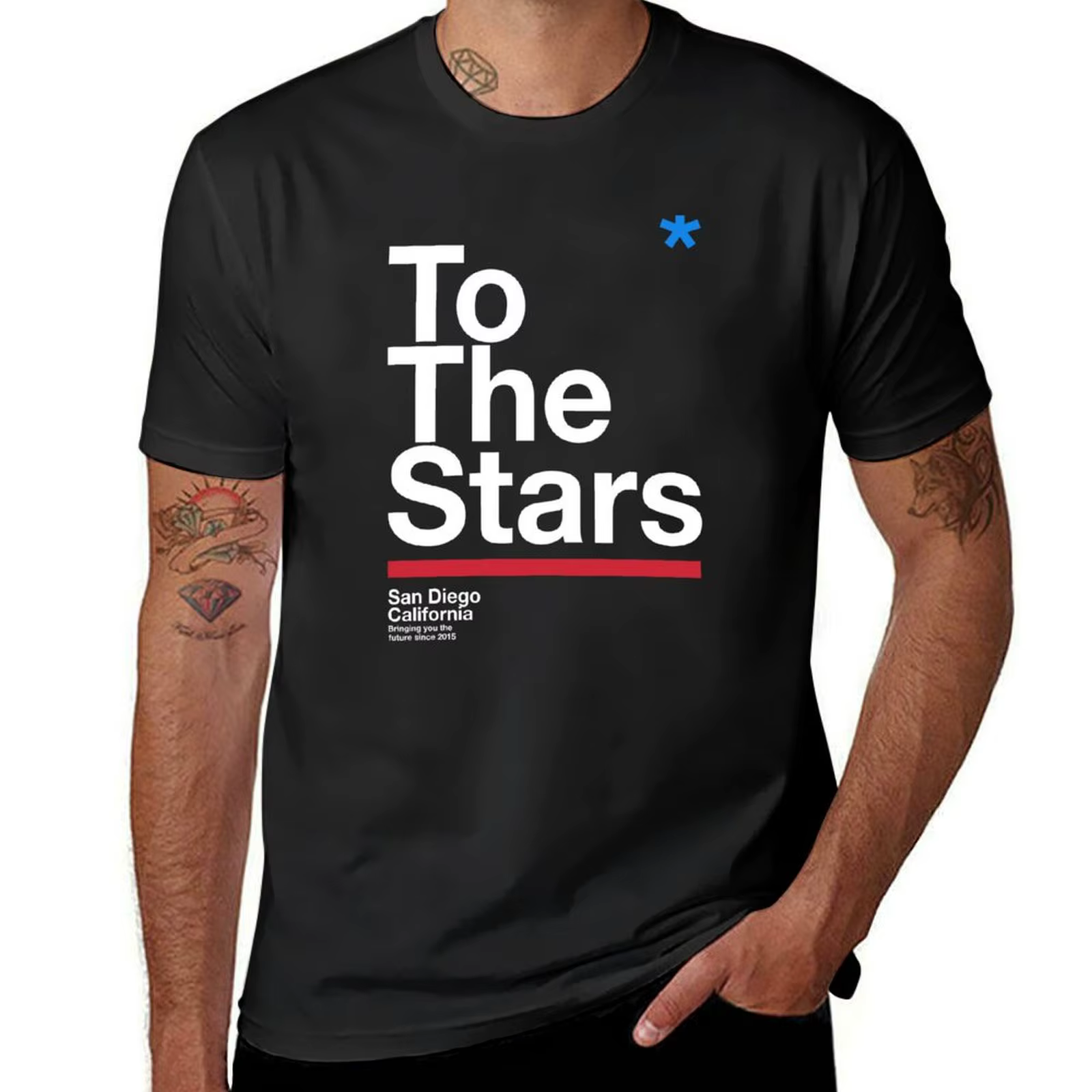 TTS-To The Stars T-Shirt vêtements mignons sweat sublime hommes t-shirts graphiques