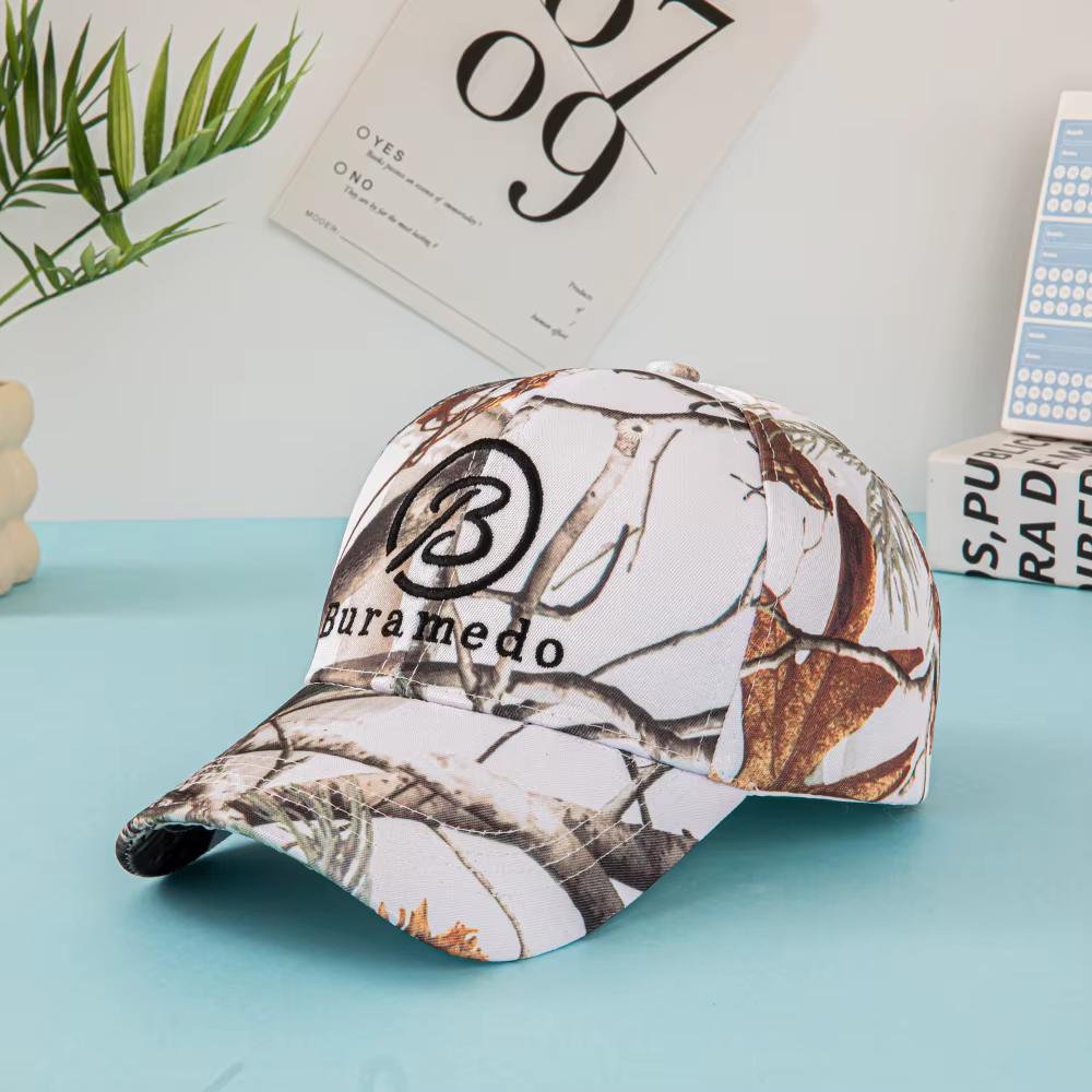 Casquettes de baseball brodées personnalisées camouflage pour femmes, élégantes, décontractées et po