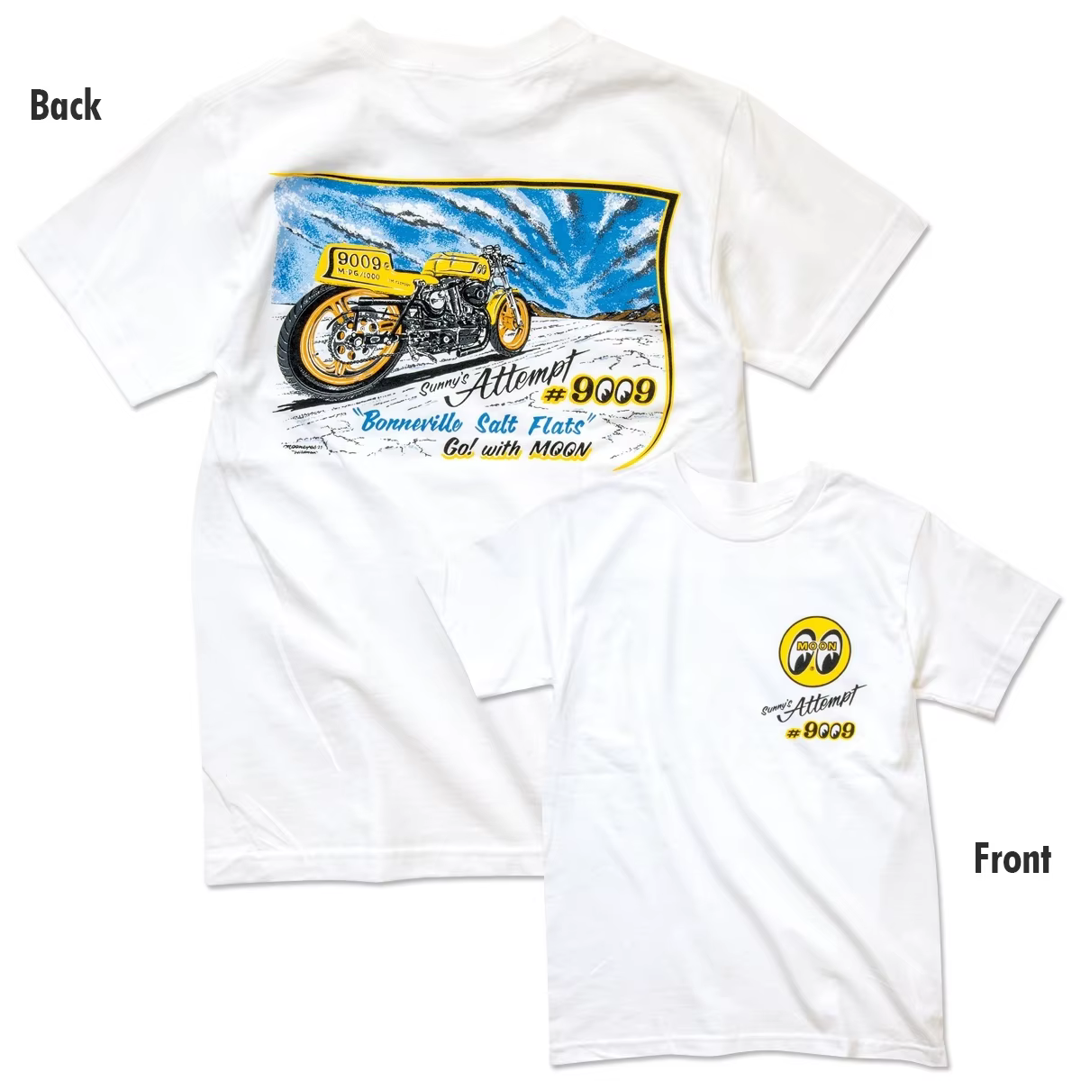 T-shirt tendance The Sea Moon pour homme et femme, motif graphique en coton, style streetwear estiva