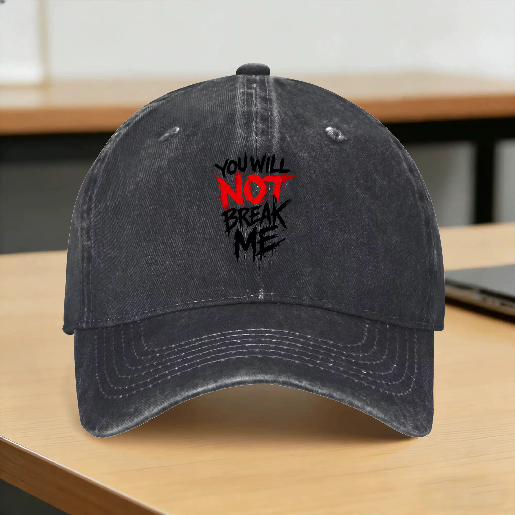Casquette de baseball décontractée Dungeon Crawler Carl You Will Not Break Me, casquette de camionne
