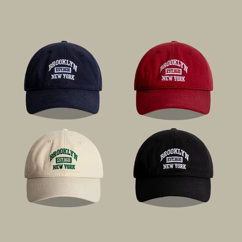 Casquette de baseball brodée de lettres pour hommes et femmes, chapeau Snapback unisexe, crème solai
