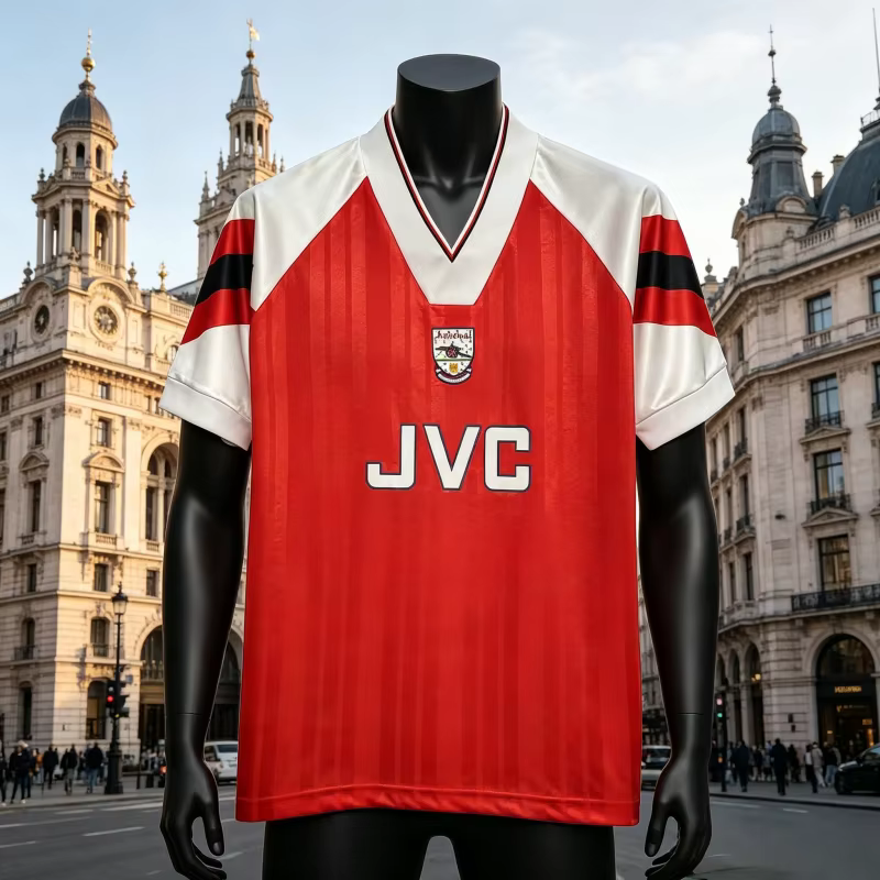 Maillots de football Arsenal rétro 2026 saison 1992-94 pour hommes et femmes, séchage rapide, respir