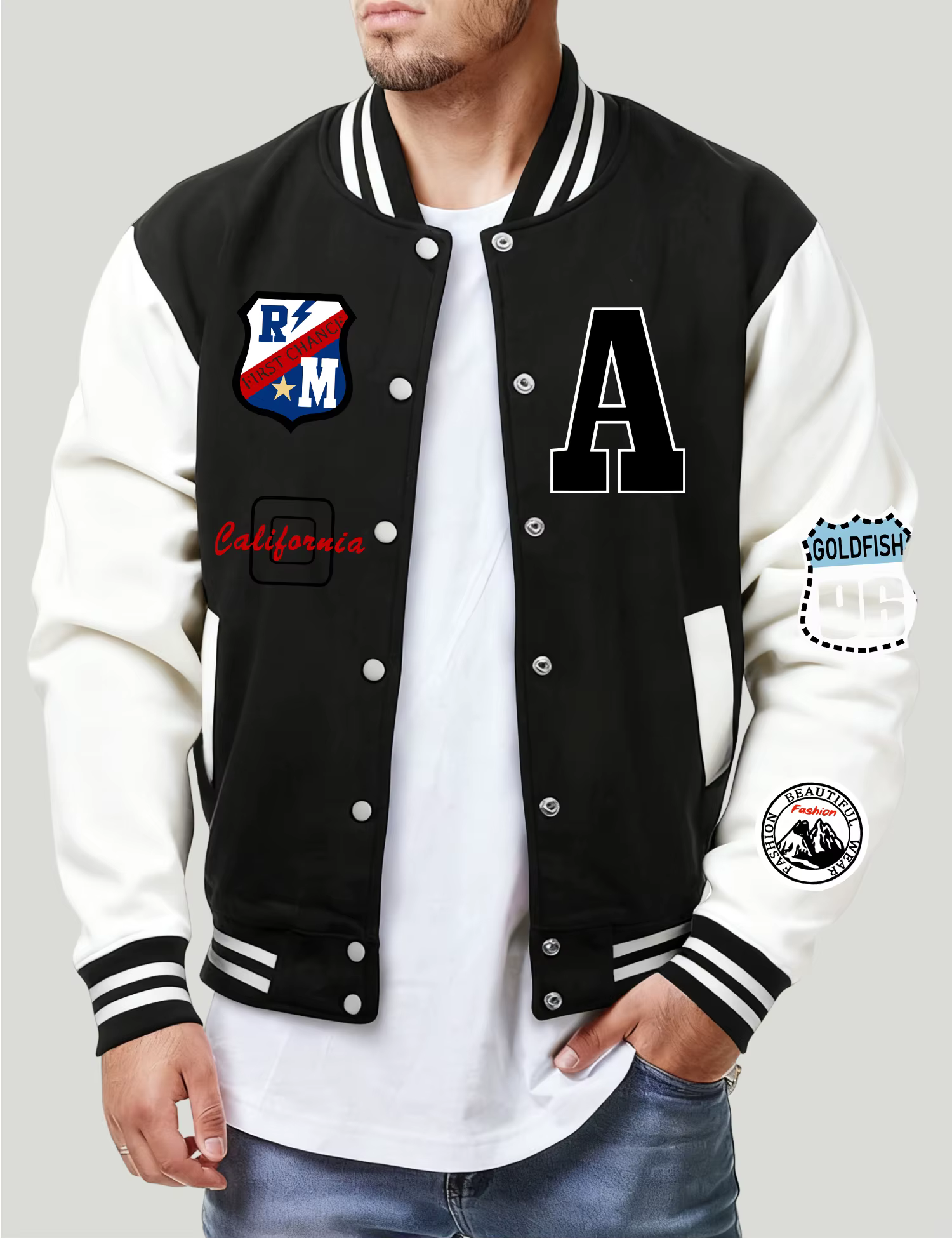 Roma – veste imprimée premier changement pour homme, maillot de Baseball en polaire assorti avec tou