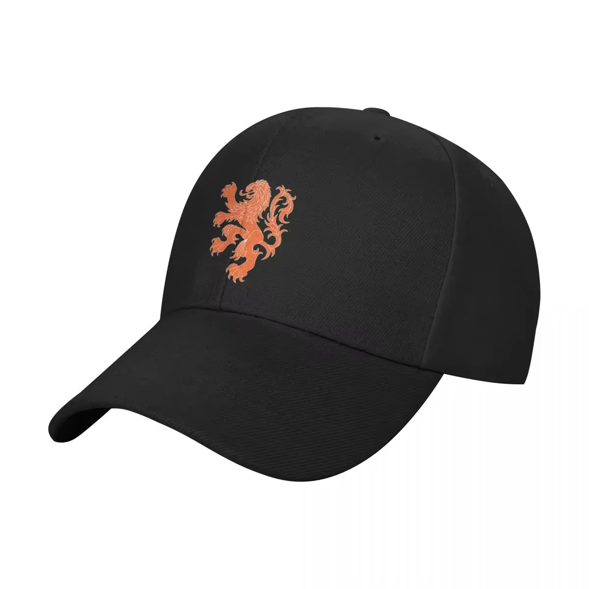 Casquette de baseball Dutch Lion (contour orange/blanc), casquette tactique militaire, chapeau de lu
