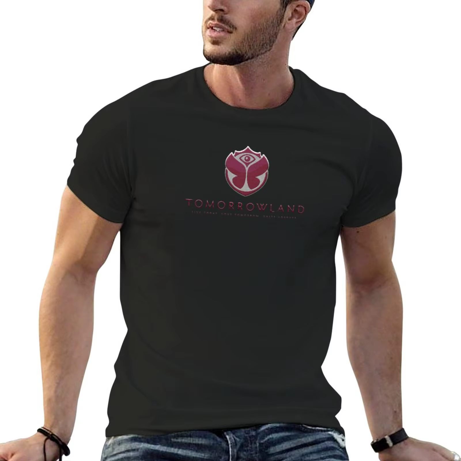 TomorrowLand-Sweat-shirt surdimensionné pour homme, t-shirt du festival de musique, nouveau