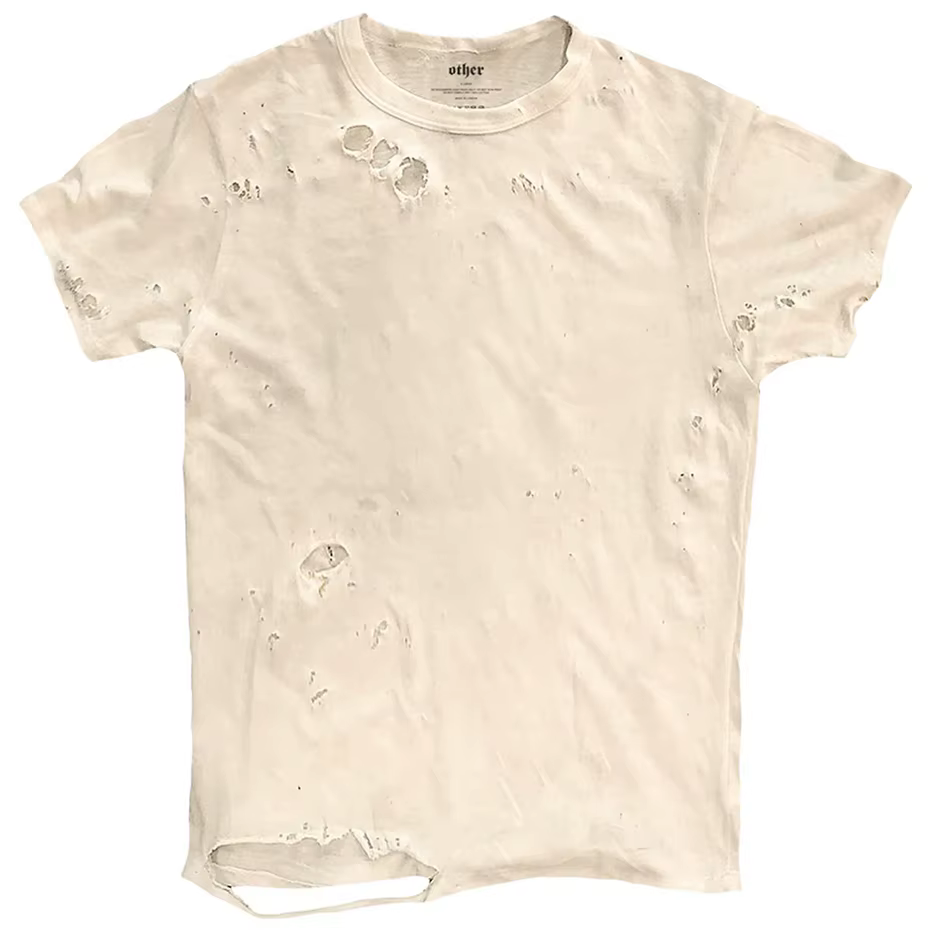 Lèvres graphique déchiré hommes T-shirt été mince T-shirt hauts Streetwear Harajuku Vintage t-shirts