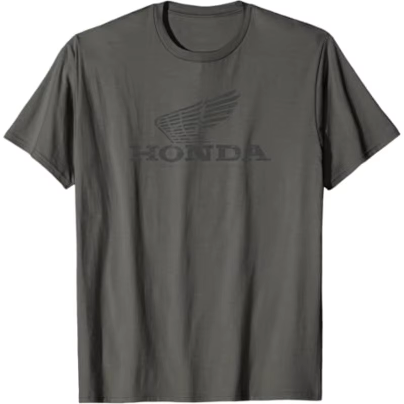 Honda T-shirts pour hommes et femmes chemises culturelles de moto de course été nouveau Vintage aile