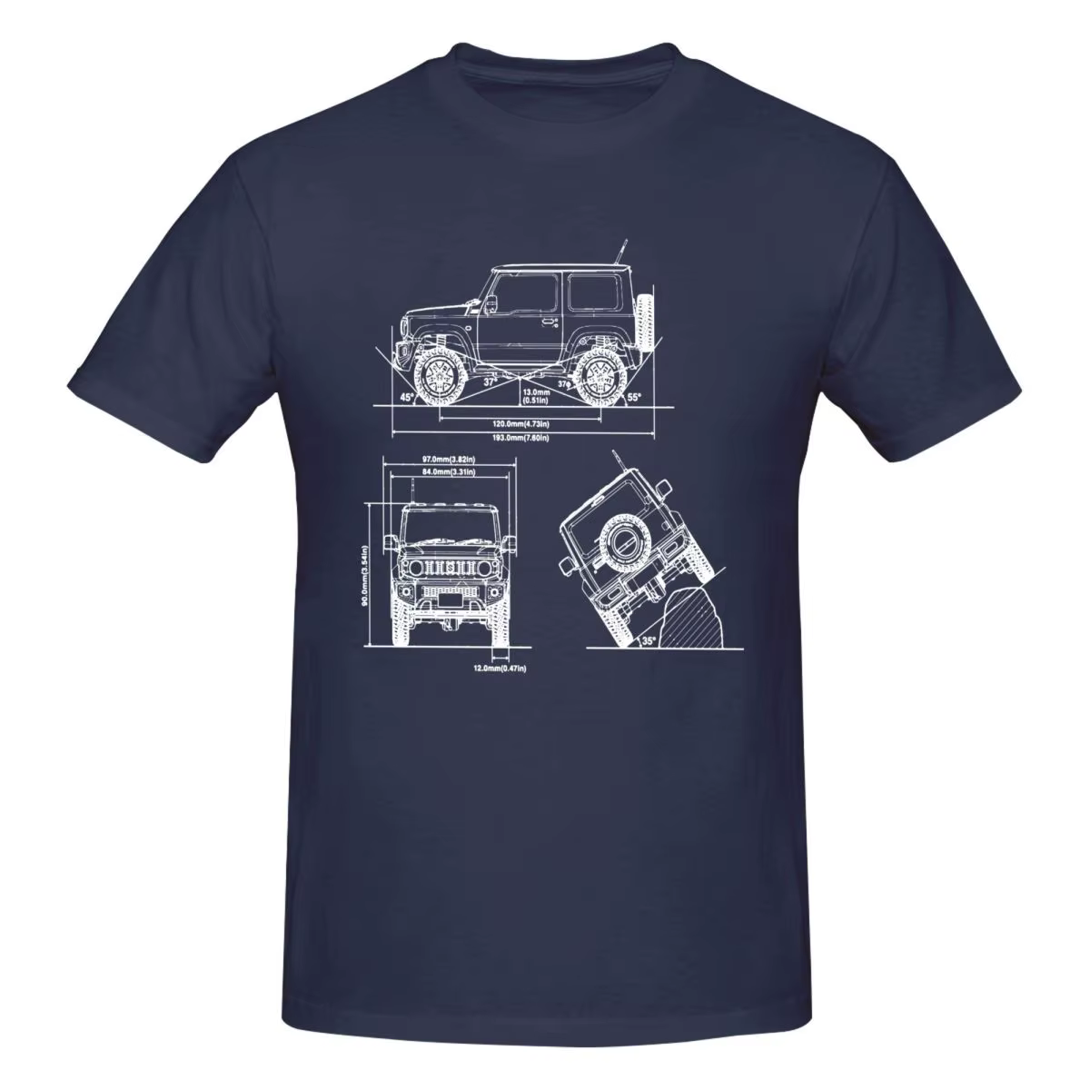 T-shirts graphiques Jimny pour fans de voitures japonaises, collection été 2026, cadeaux Y2K, pour h