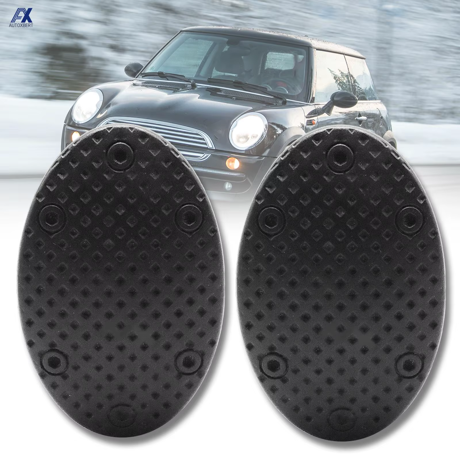 2 pièces pour Mini Cooper One S R50 R53 R55 R56 R60 F55 F56 F54 Countryman Clubman accessoires embra