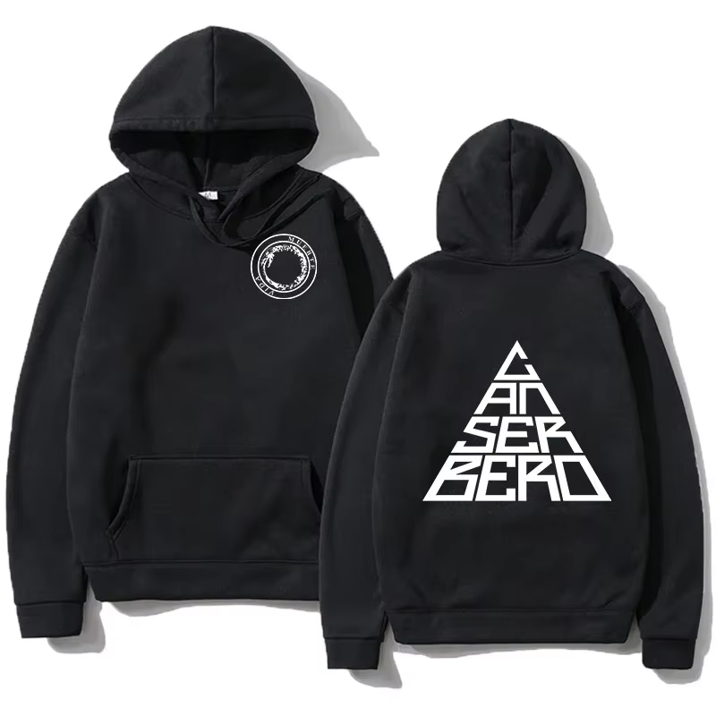 Canserbero sweat à capuche à manches longues pour hommes et femmes unisexe cool décontracté street w
