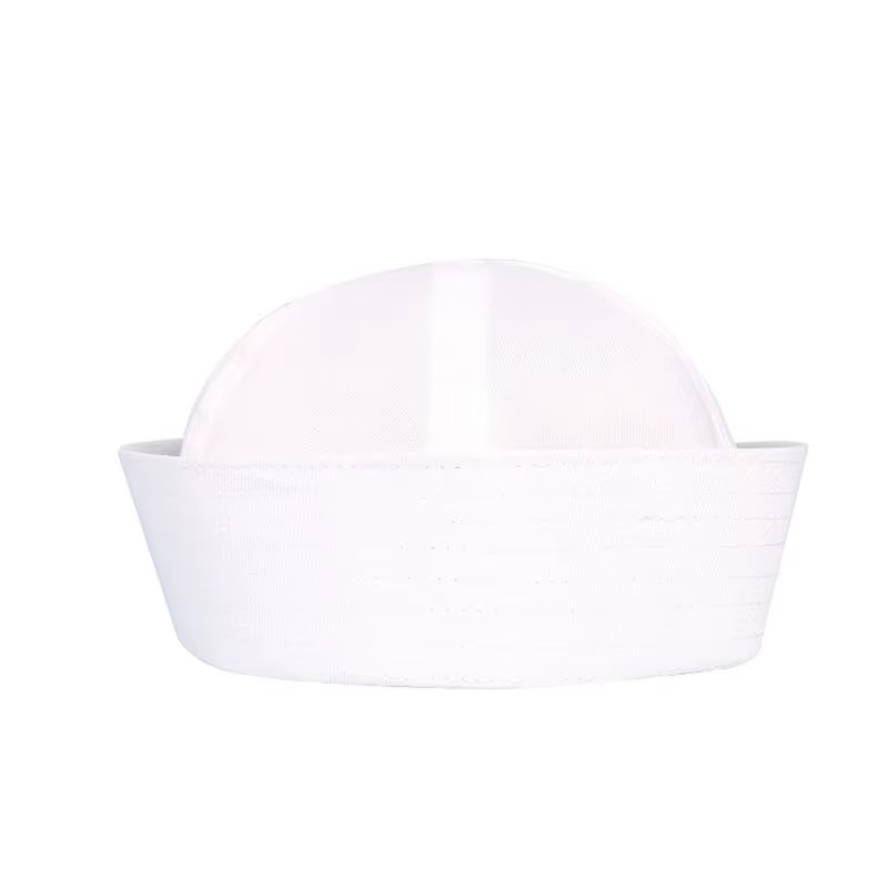 Casquette de Marin Militaire pour Homme et Femme, Chapeau de Marin Blanc, Capitaine de la Marine, Co
