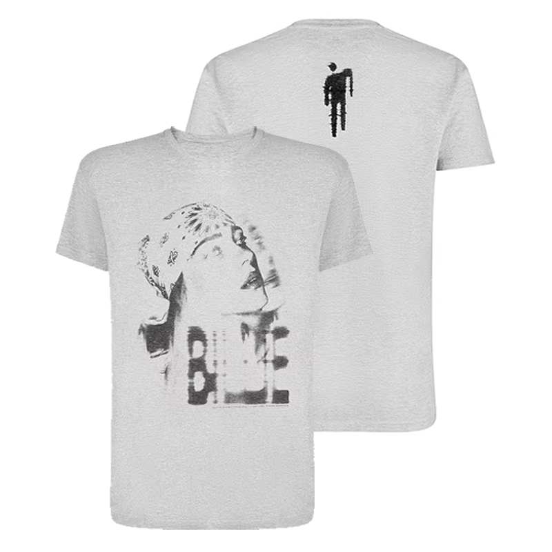Billie Eilish - Chanteuse américaine - Style rock - Streetwear décontracté américain - T-shirt à man