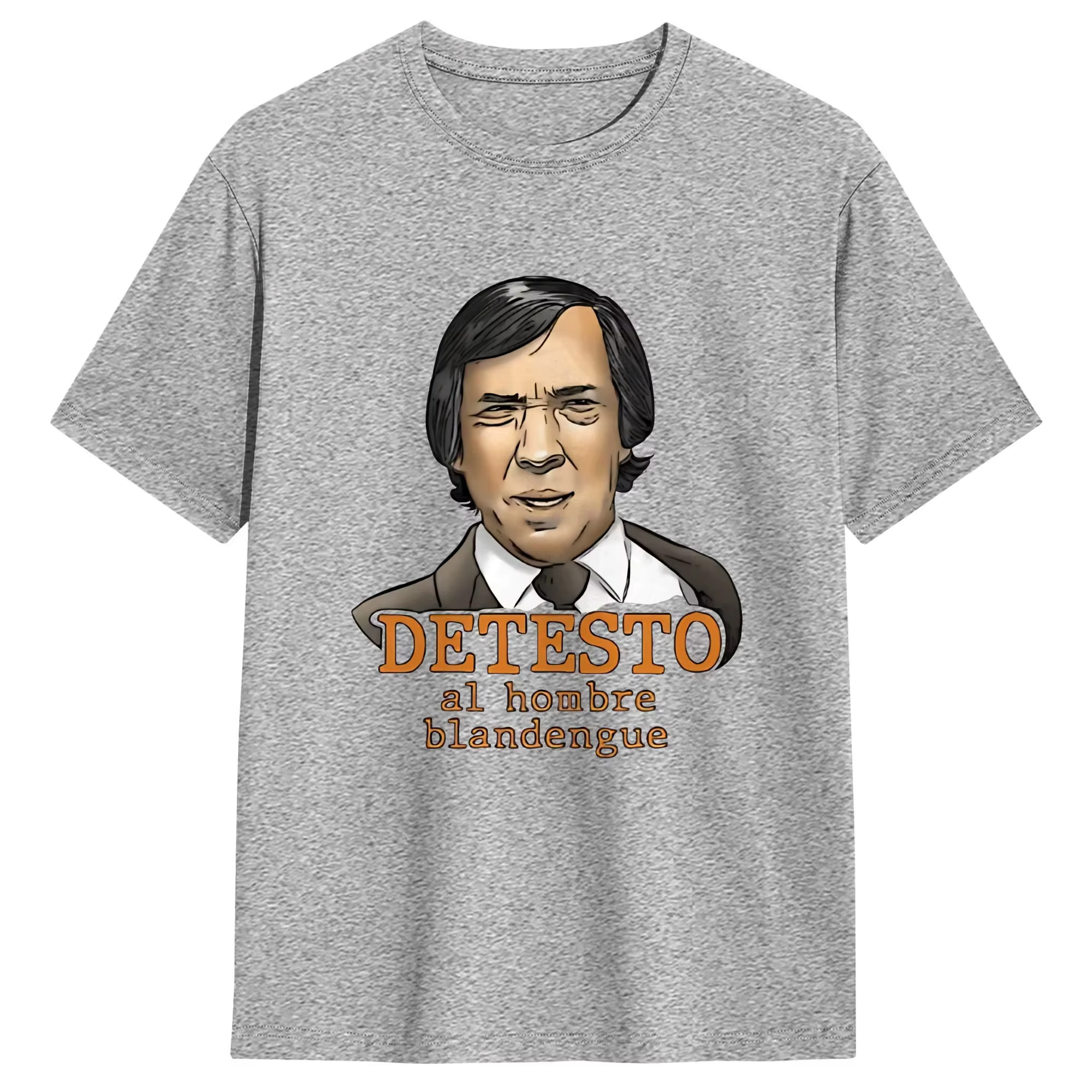 T-shirt Fary El Fary rétro espagnol DETESTO al hombre blandengue, T-shirt vintage d'été en coton pou