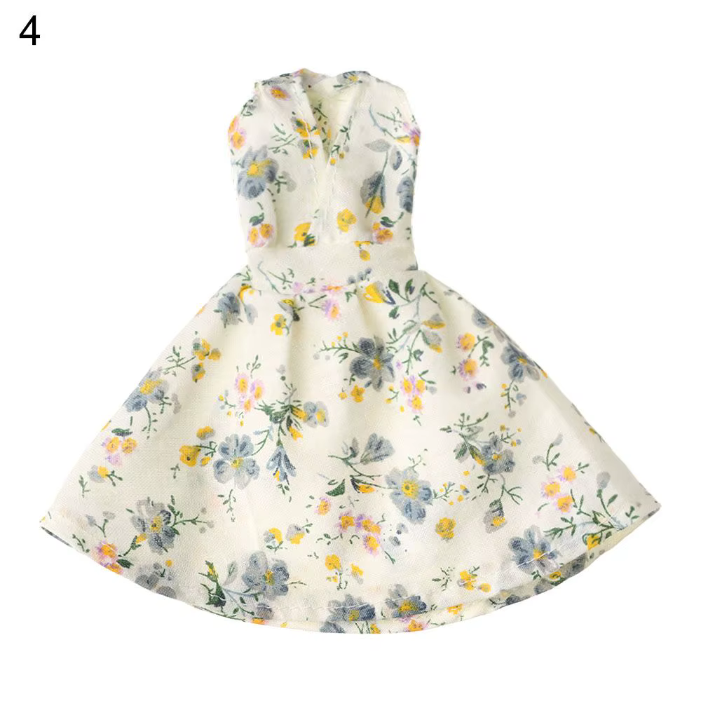 Accessoires de mode DIY 2021, vêtements décontractés pour filles, robes florales pour poupées