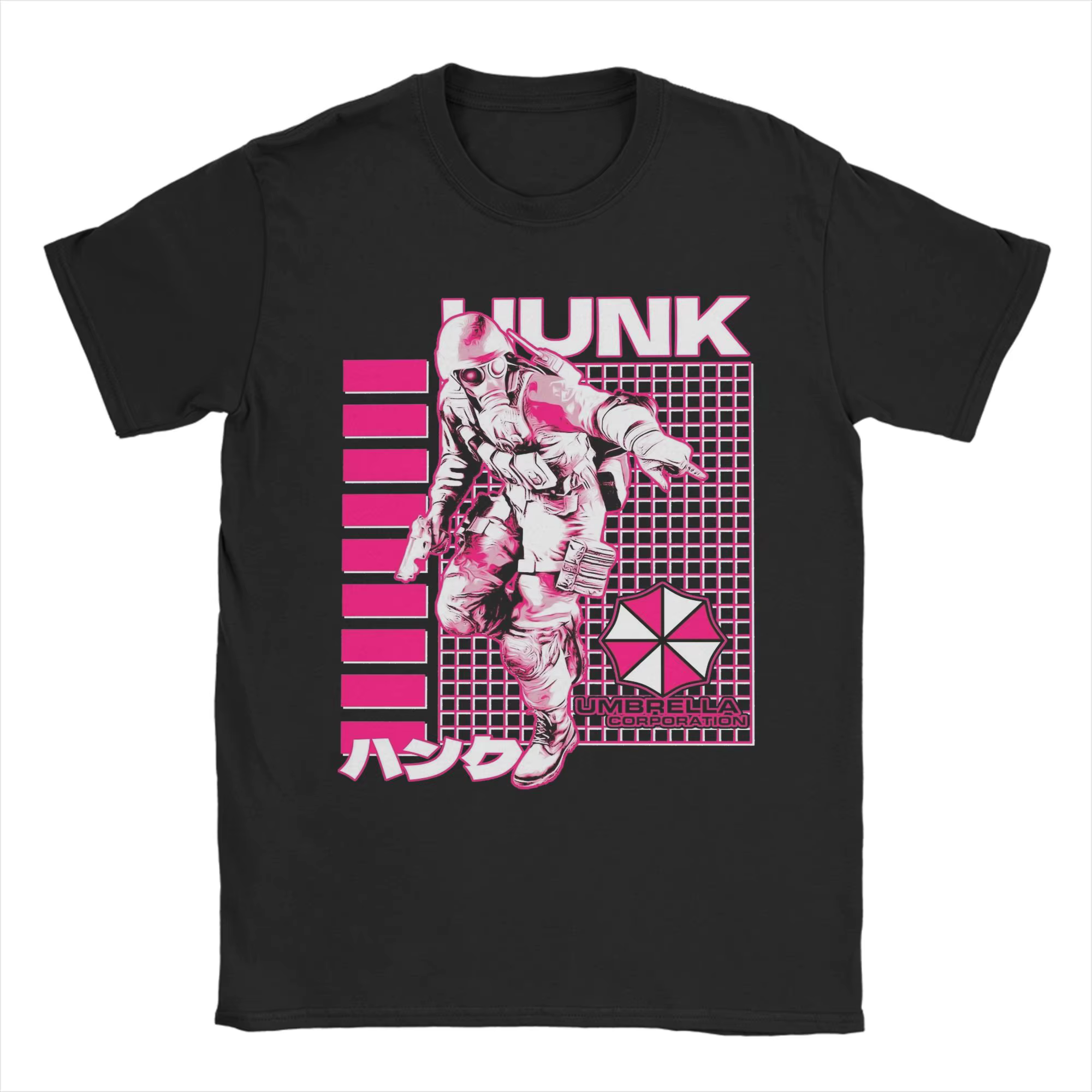 Humor Hunk Residents Evils T-shirt pour hommes, col rond, 100% coton, t-shirts à manches courtes, ha
