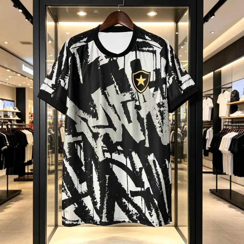 Maillot de football Botafogo saison 26-27 - Design Y2K tendance, T-shirt de sport respirant et à séc