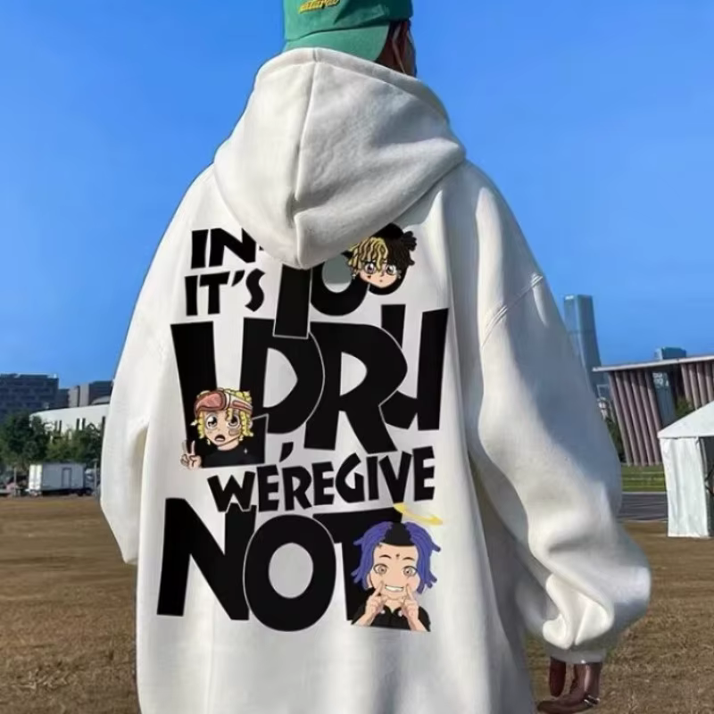 Sweat à capuche 8XL, coupe ample, Hip Hop, tendance, chanteur, Alphabet, vêtements américains pour h
