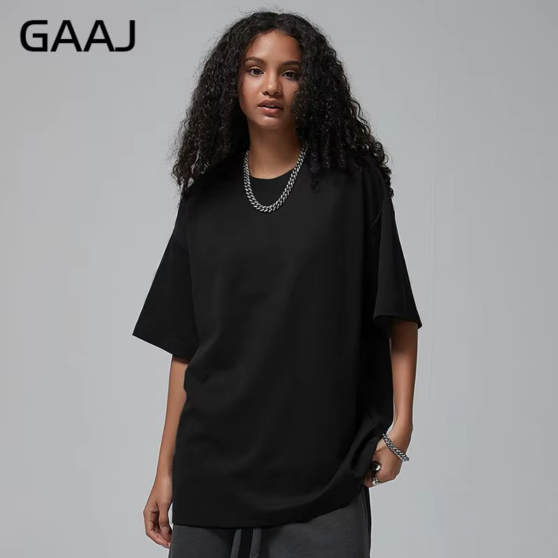 Respzed-T-shirt monochrome à manches courtes pour femmes, T-shirt Hip Hop, Streetwear, Vêtements en 