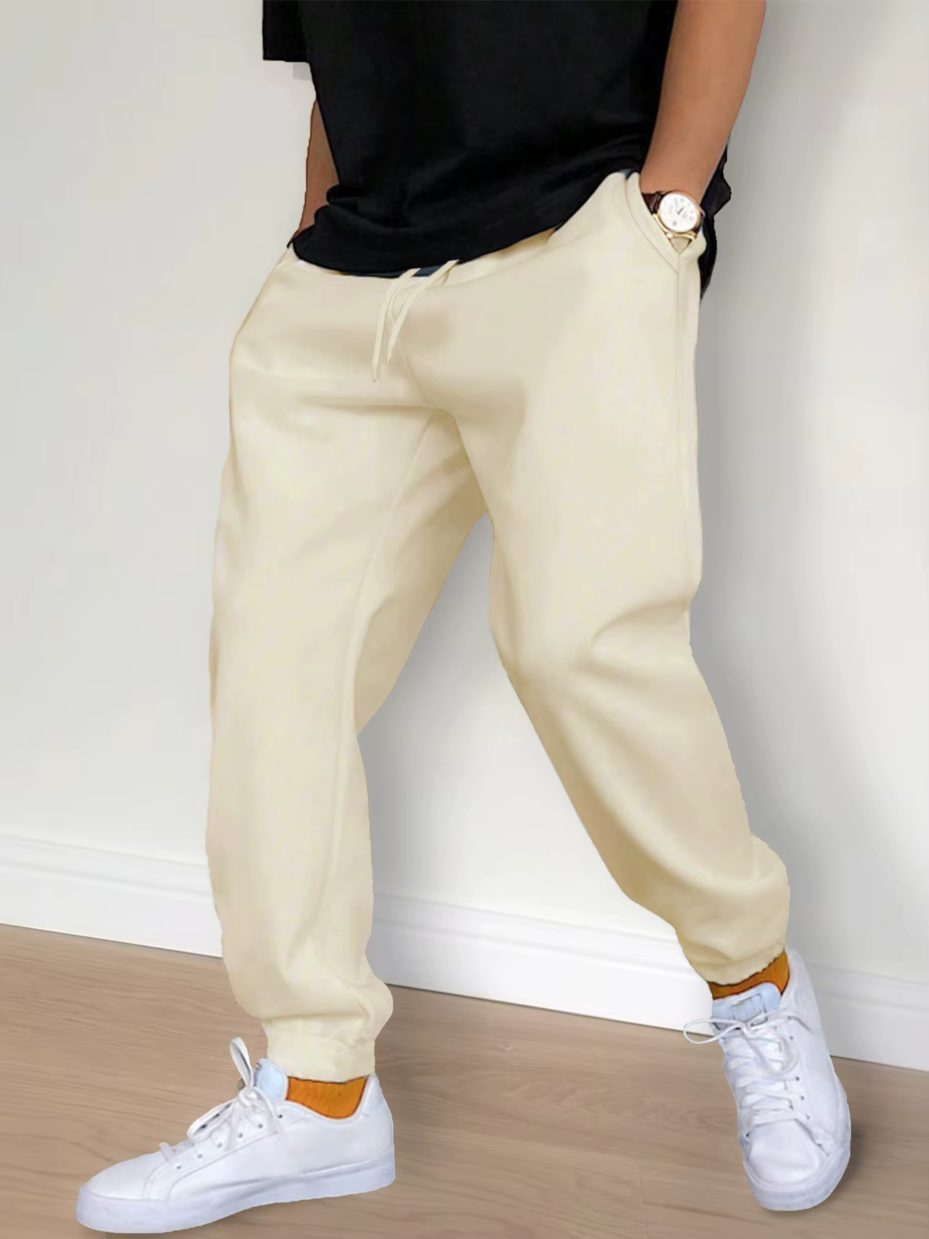Pantalons décontractés pour hommes pantalons de survêtement printemps automne pantalons de sport en 