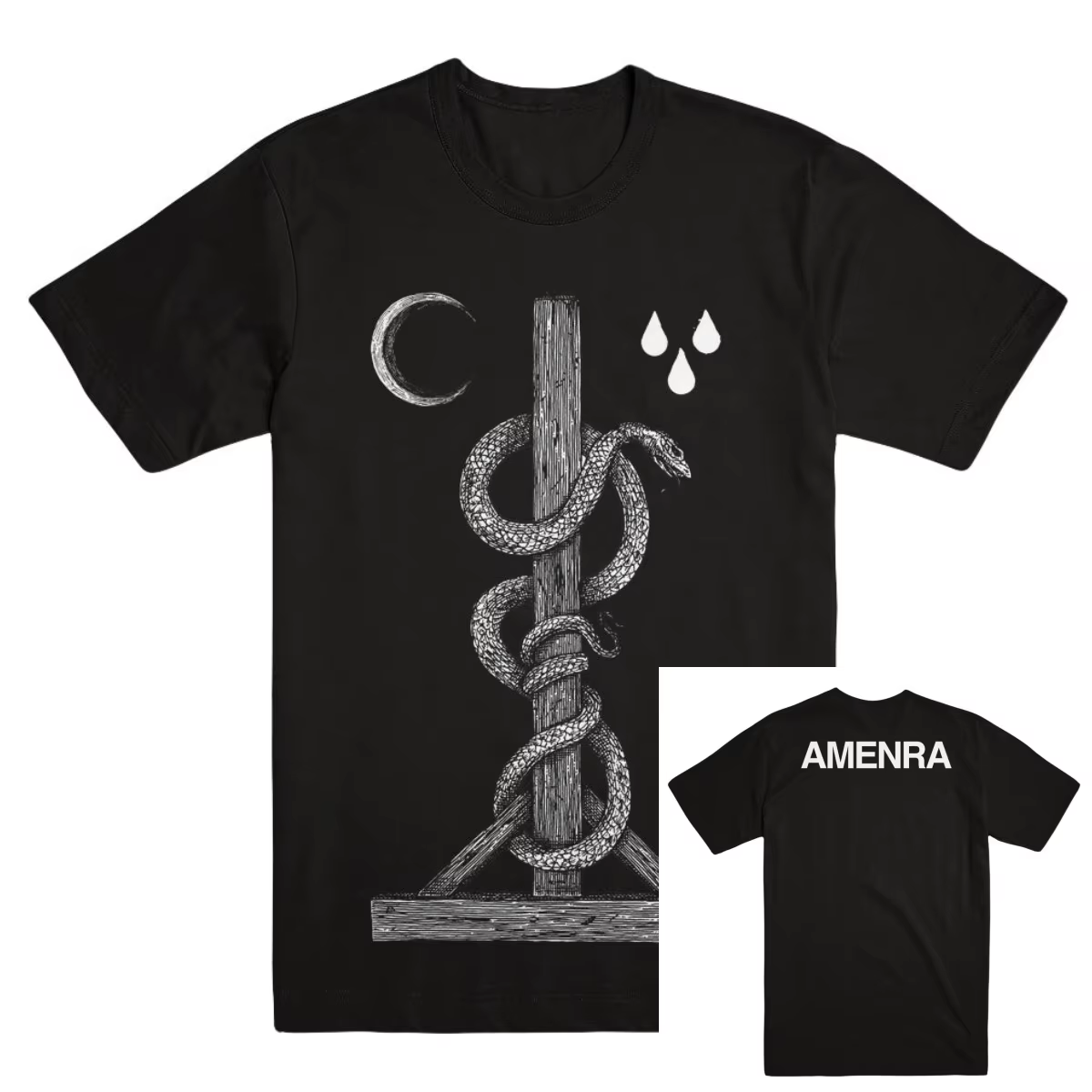Galg AMENRA Band T-Shirt en coton avec motif pour hommes et femmes, Streetwear d'été