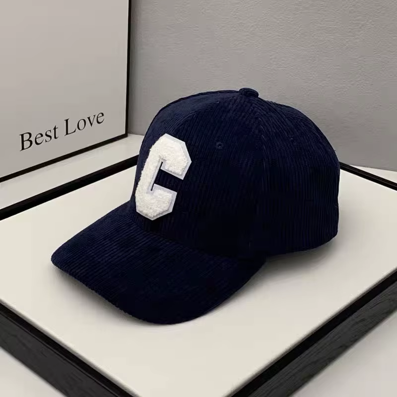 Casquette de baseball à la mode en velours côtelé, casquette de camionneur de pêche, sports de plein
