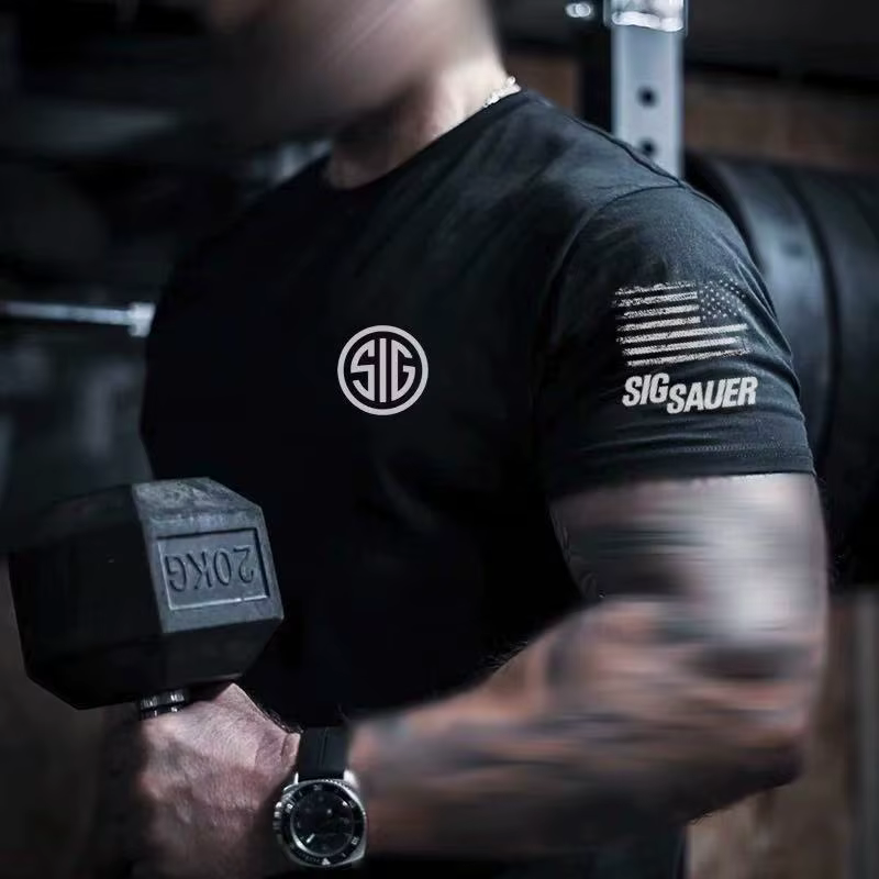 DEVGRU Neptune Spear Action SEAL Team 6 Fan militaire tactique dur gars imprimé coton à manches cour