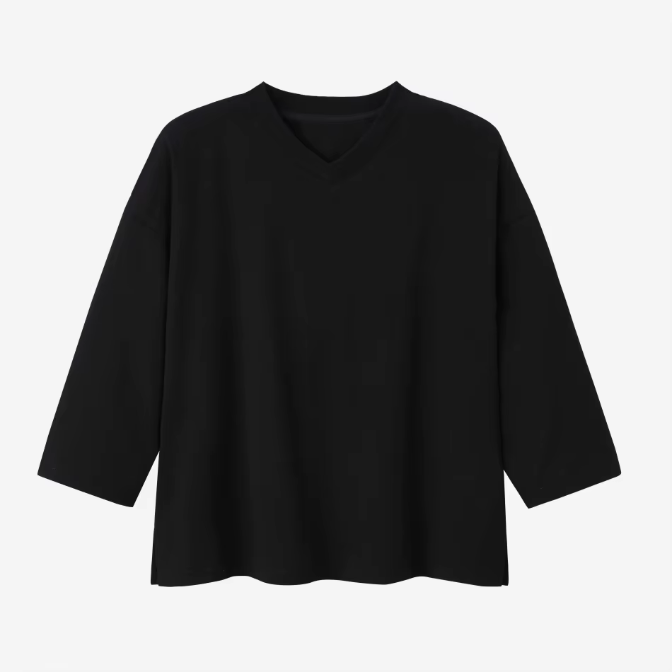 Robe t-shirt ample oversize AS SS26 + t-shirt à col en V + ensemble jupe style décontracté vêtements