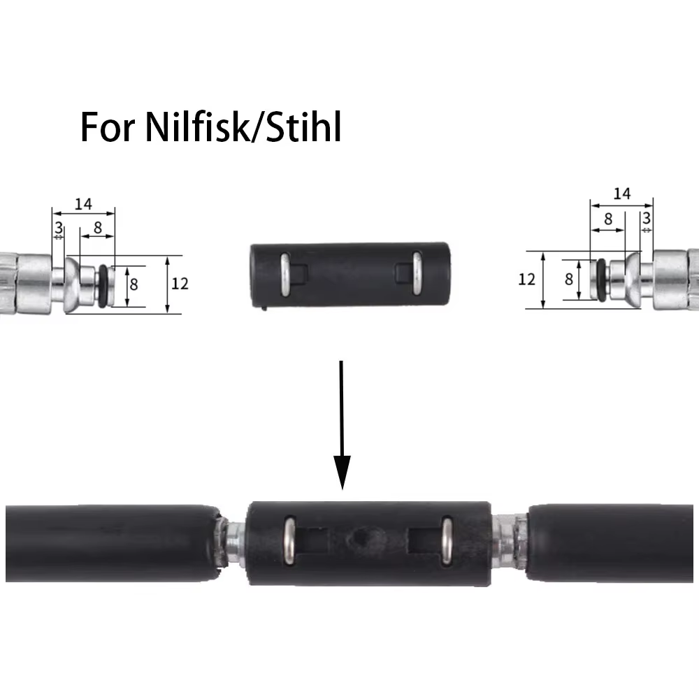 Connecteur d'extension de tuyau haute pression, tuyau à raccord rapide pour accessoires Karcher K2 K